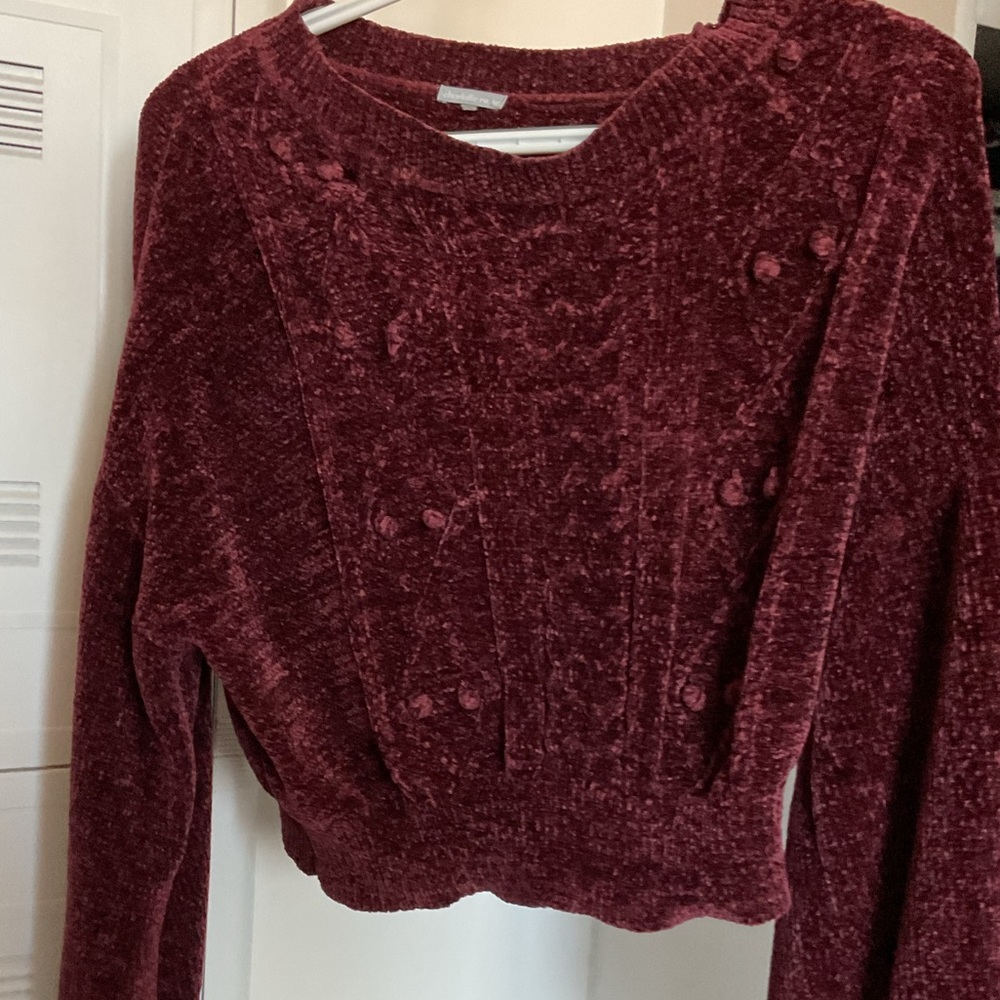 Charlotte Russe red like Christmas sweater Very Soft